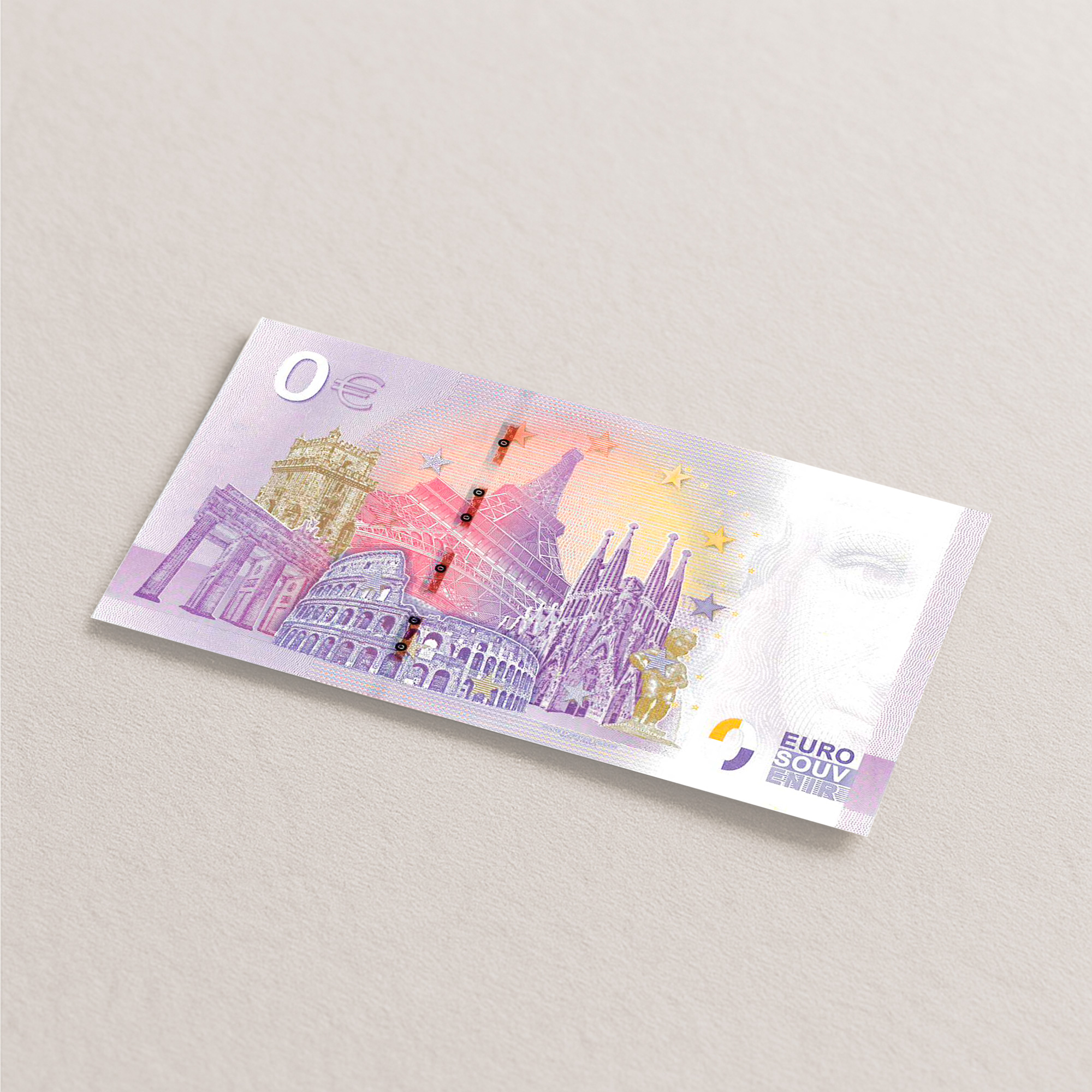 0-Euro-Souvenirschein: Deutsches Spionagemuseum - Ministerium für Staatssicherheit 