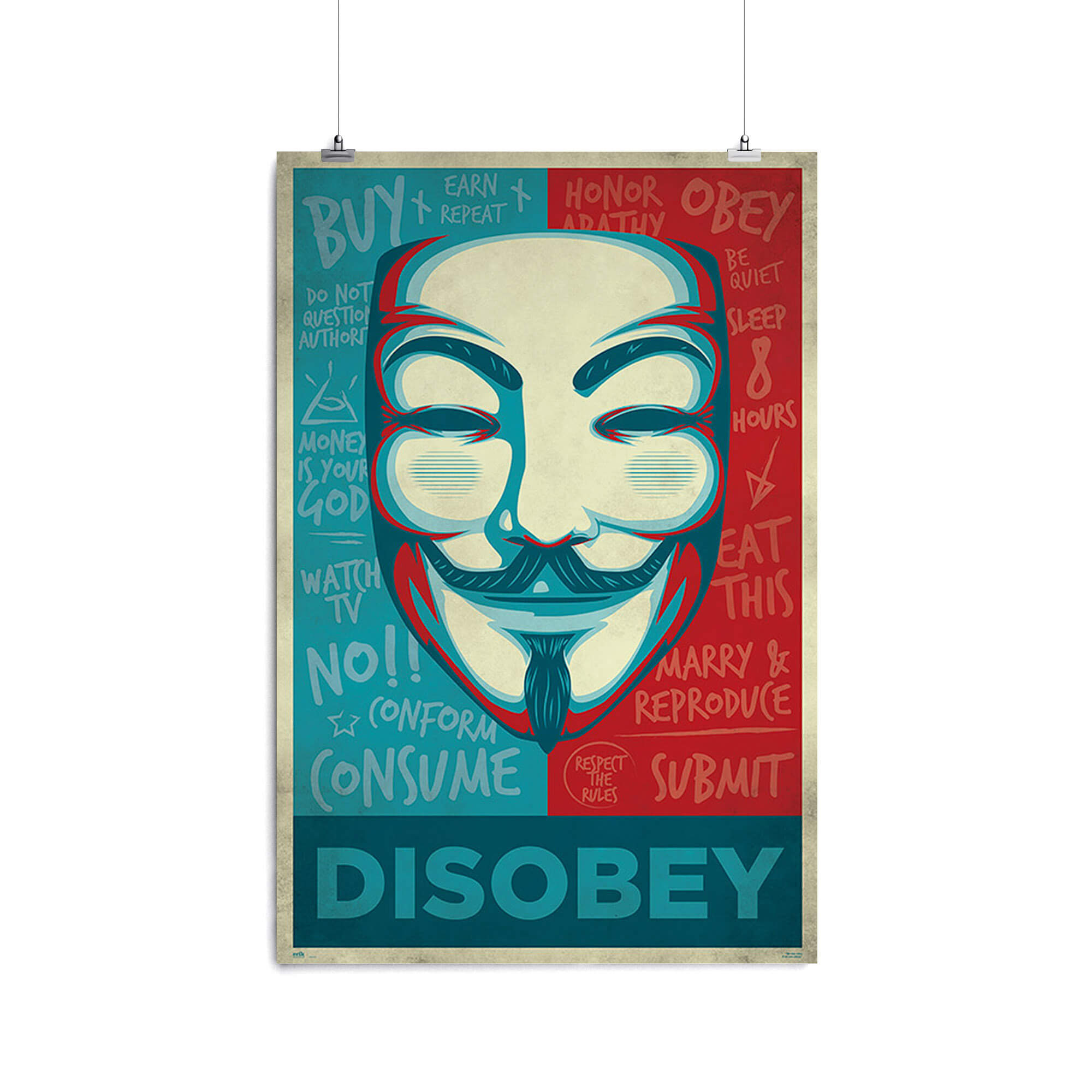 Plakat  - V for Vendetta