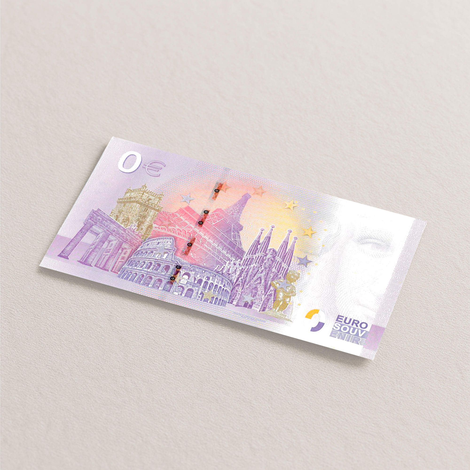 0-Euro-Souvenirschein Special Edition : Deutsches Spionagemuseum - Ministerium für Staatssicherheit 