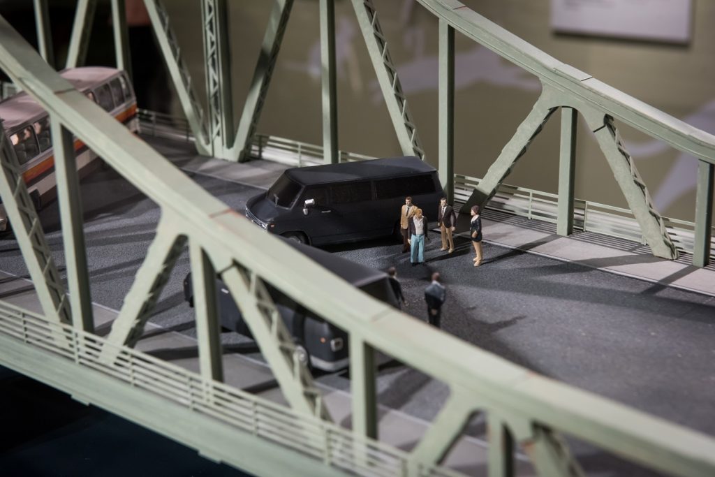 Modell Glienicker Brücke Deutsches Spionagemuseum