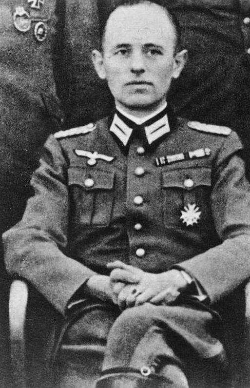 Reinhard Gehlen als Wehrmachtsoffizier, 1943 (Quelle: Bundesarchiv, Bild 183-27237-0001 CC-BY-SA 3.0)
