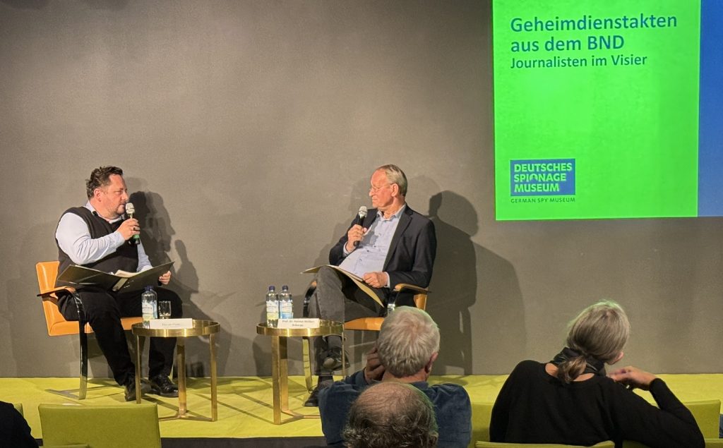 Veranstaltung Geheimdienstakten aus dem BND 1