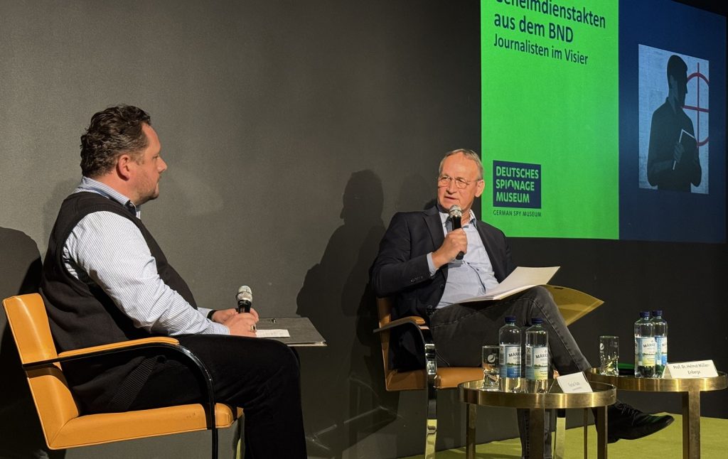 Veranstaltung Geheimdienstakten aus dem BND 2