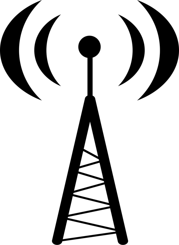 Symbolbold Funkmast